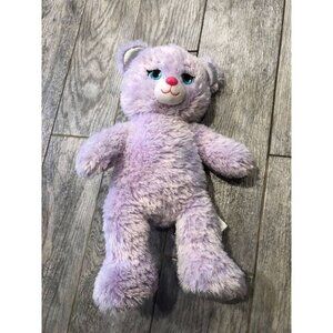 Build a Bear Frozen Anna‎ Stuffed Plush Animal Purple Sparkle Disney Teddy 17"